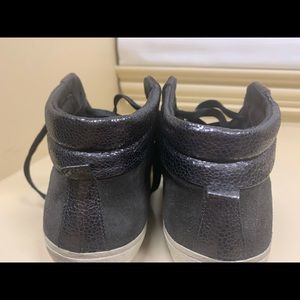 Philippe Model high-top leather and suede Sneakers